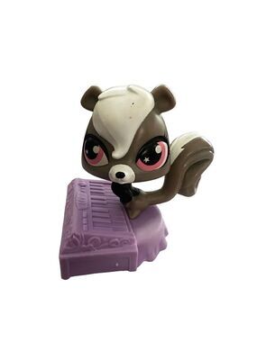 Littlest pet Shop Lps Pepper Clark Skunk McDonald's 2012 toy